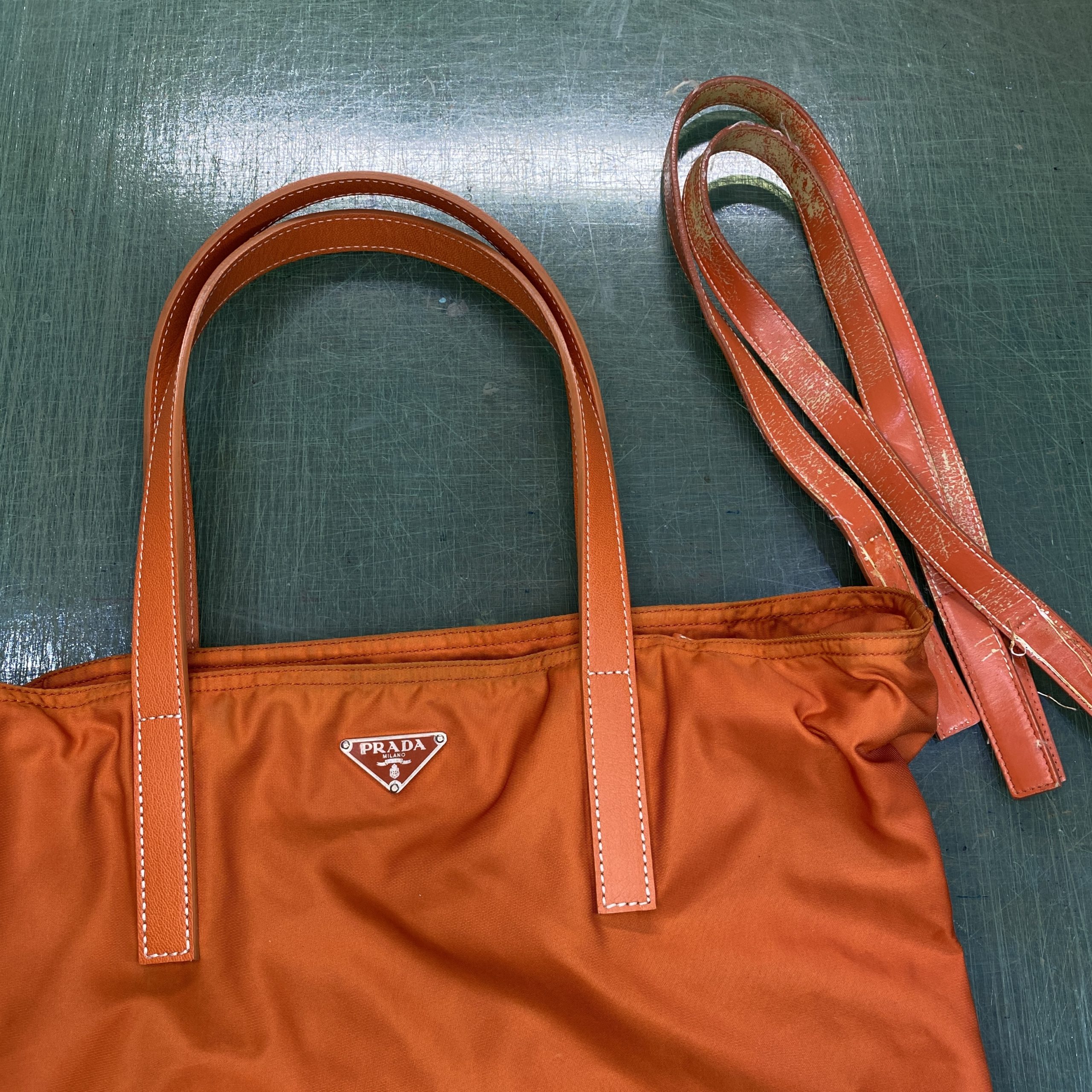 持ち手作成＞PRADA/ナイロントートバッグ - Orice Hayama
